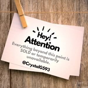 EVERYTHING IS SOLD BEYOND THIS POINT